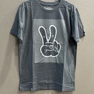 Dutch Bros Unisex Graphic T-Shirt with Peace Sign